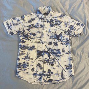 Polo Ralph Lauren Men's Marlin Fishing Boat Shirt size S